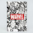 Ежедневник А5 с обложкой шейкер MARVEL П-817